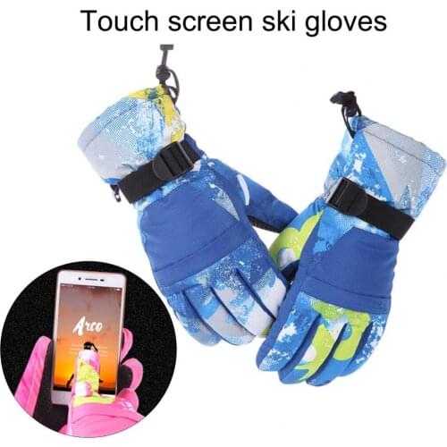 Men Women Kids Winter Outdoor Skiing Cycling Snowboarding Waterproof Ski Gloves Ski Gloves