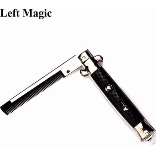 New Cool Cs Camping SOG Knife Automatic Stainless Steel Spring Pet Comb Practice Training Spring Jump Comb G8147