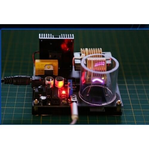 Plasma loudspeaker Bluetooth music player tesla coil science physics toy