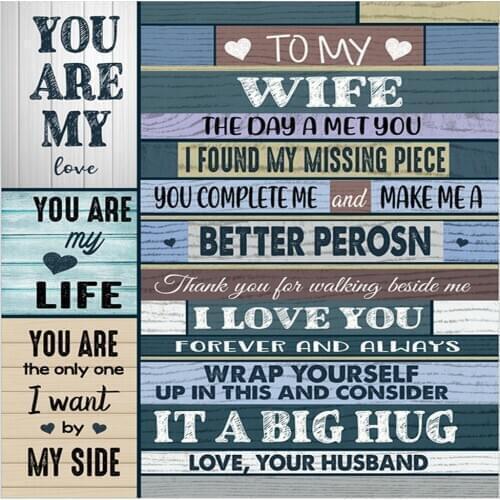 Christmas Letter 3D Printing Carpets for To My Wife Home Decor Large Rug Kids Room play Area Rugs Child Bedroom Game Crawl Mat