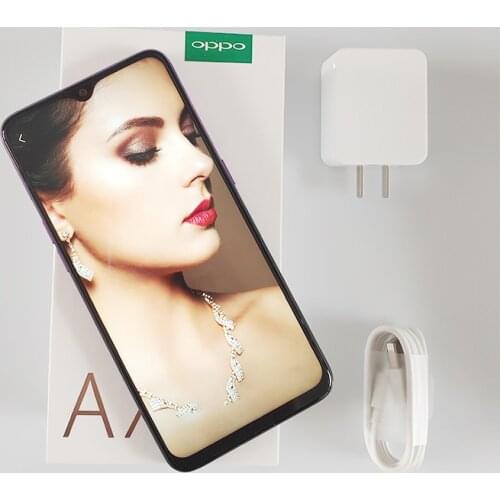Original Oppo A7X 4G LTE Mobile Phone Helio P60 Android 8.1 6.3" IPS 2340X1080 4GB RAM 128GB ROM 16.0MP Fingerprint OTG