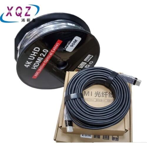 HDMI coptical fiber cable 4K 60HZ HDMI 2.0V 18Gbps HDR for high definition TV box projector PS4 10m 20m 50m 100m HDMI cable