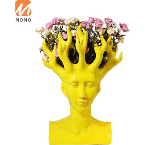 Modern Minimalist Furnishings Decorative Decoration FARCENT Vase Model Room Living Room Study Restaurant Cabinet Vase Decoration