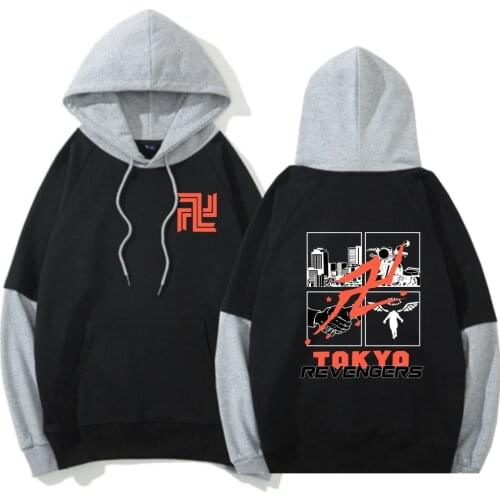 Unisex Hoodies Harajuku Style Popular Tokyo Revengers Pullover