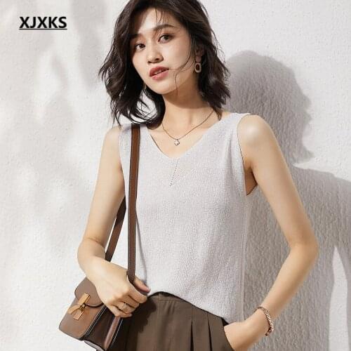 Женские майки XJXKS China At AliExpress