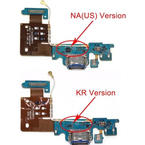 For LG V40 ThinQ Type C Charging Port Charger Dock With Microphone bottom Board flex cable V405 V409