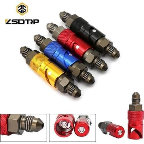 ZSDTRP Motorcycle AN3 Brake Caliper Quick Removal Cover Disassembly Replace Brake Line Connector Universal For KTM Yamaha Suzuki