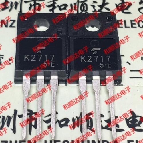 10pcs/lot 2SK2717 K2717 New stock TO-220F 900V 2.5A