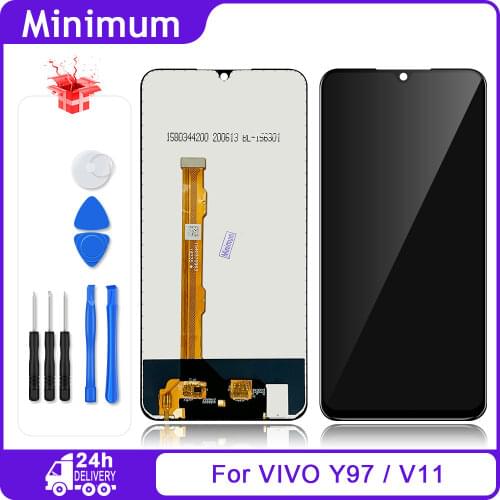 6.3" Tested For BBK Vivo Y97 LCD Display Touch Screen Digitizer Assembly Replacement Parts For Vivo V11 V11i