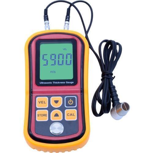 LCD Digital 1.2-220mm GM100 Digital Ultrasonic Thickness Meter Tester Gauge Metal Tester