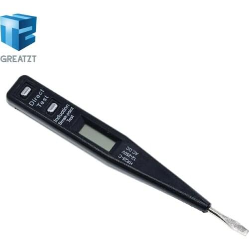 Electric Indicator Voltage Meter Digital Voltmeter 12V-250V Socket Wall AC/DC Power Outlet Detector Sensor Tester Pen