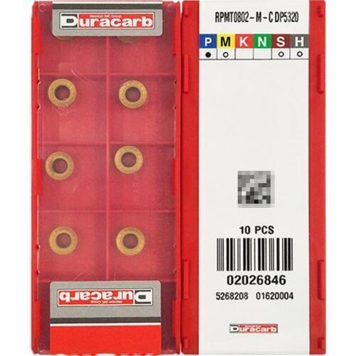 Milling Insert RPMT0802 M C DP5320 RPMW1204 MR RPMT10T3MO High Quality Round Carbide Mill Blade for EMR Milling Holder Tool