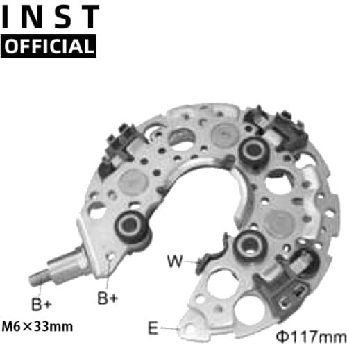 ALTERNATOR GENERATORS RECTIFIER BRIDGE FOR NPD11701AL 0215806610 CRC40115AS PRP745 2735730070 273600F060 273600H070