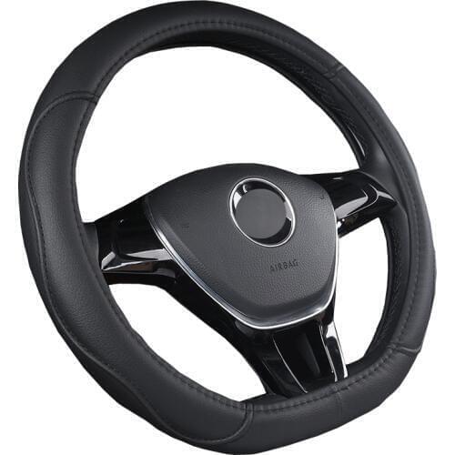 HuiER D Sharp Car Steering Wheel Cover 4 colors for Nissan Rogue X-trail 2017 2018 For Nissan Rogue Sport 2017 2018 Car styling