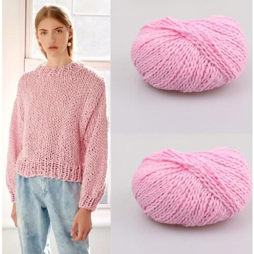 50g /Ball Ripple hand woven DIY yarn Crochet bags,Knitting Shirt，dresses. Summer cotton yarn