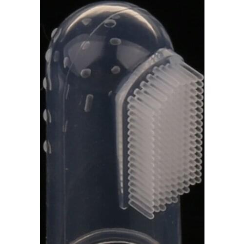 Hot Selling Silicone Baby Finger Toothbrush