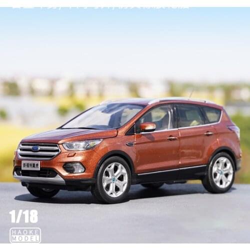 Diecast 1:18 Scale FORD KUGA 2017 Alloy Model Cars Collection Vehicle Toys Decoration Gift Display Boys Gift