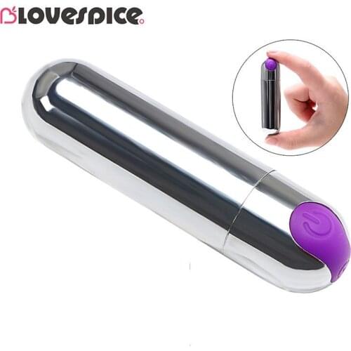 Powerful 10 Speed Bullet Vibrator Sex Toys for Woman Strong Vibration G-spot Massager Mini Vibrators for Women USB Charge