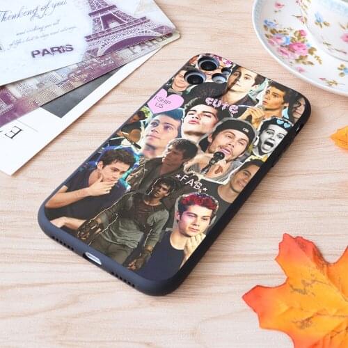For iPhone Dylan O'Brien Collage Print Soft Matt Apple iPhone Case