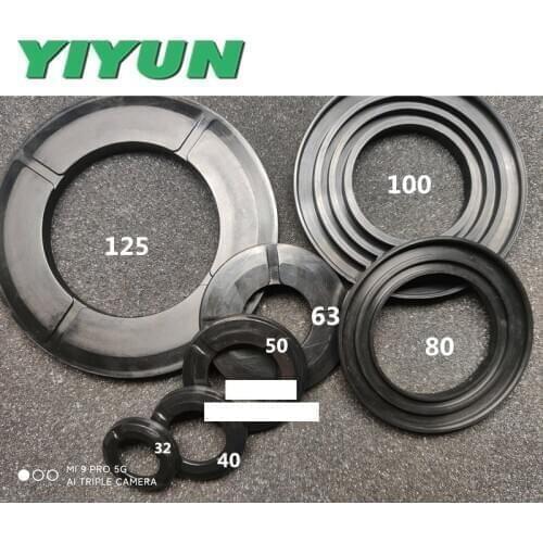 DNC ADVU Cylinder Buffer Gasket Spacers Cushion Washer 32,40,50,63,80,100,125 YIYUN FESTO Cylinder Cover Pneumatic Seal Ring