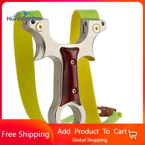 War Thunder Slingshot Weighs 300g New Product 360 Stainless Steel with Rubber Bands and Steel Balls for Outdoor Shooting Games