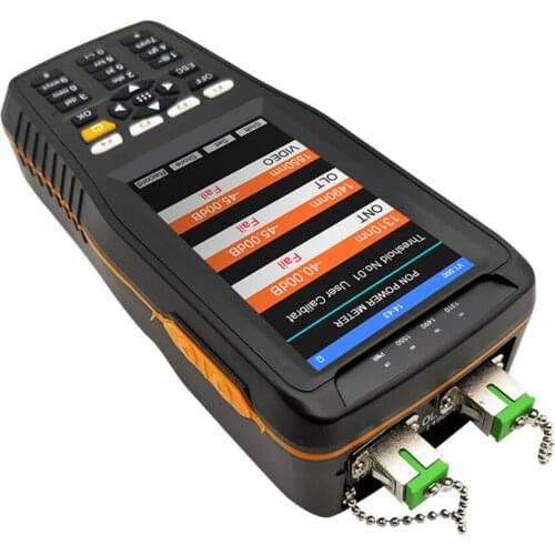 TM70B PON Power Meter Optical Fiber Tester 1310/1490/1550nm Auto shut off for EPON GPON xPON OLT-ONU TM70B-OV1