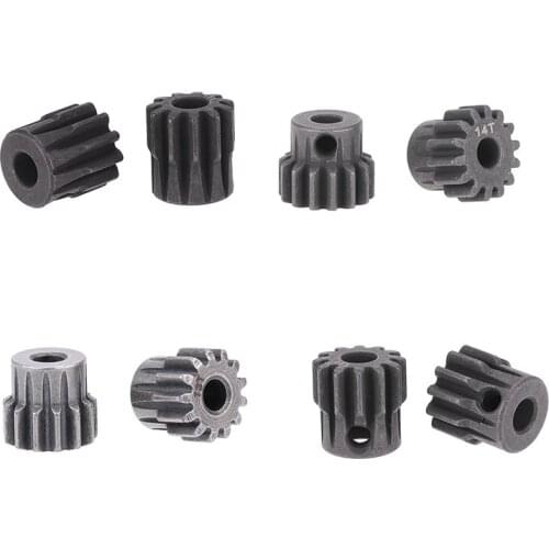 2Pcs M1 5mm 14T Pinion Motor Gear for 1/8 RC Car Brushed Brushless Motor