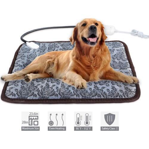 20W 3-Mode Heating Pad Pet Dog Cat Waterproof Electric Warm Mat Cushion Rug Pet Bed Blanket Home Heater Warm Foot Pad For Winter