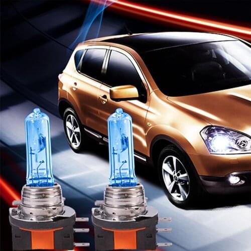 2x H15 Halogen Lamp 15/55w 12v Fog Lights/Highlight Lamp Headlig Bulbs Clear Glass Car Light Source