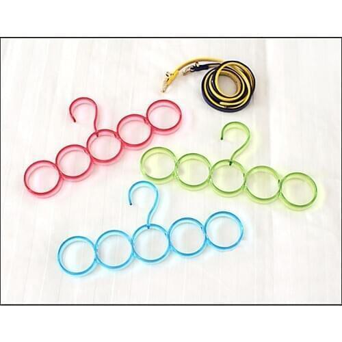 5pcs practical Six location clotheshorse Clothes-horse hanging clothes rack Hook hanger on business travel