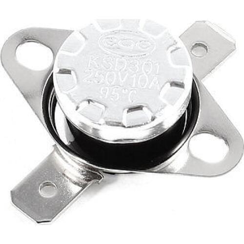 95C NC Temperature Control Switch Thermostat Auto Reset 2-Terminal KSD301