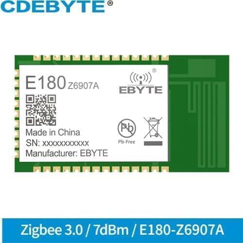 E180-Z6907A CDEBYTE TELINK TLSR8269 2.4GHz wireless module SoC ZIGBEE 3.0 SMD PCB Antenna rf transceiver Zigbee module