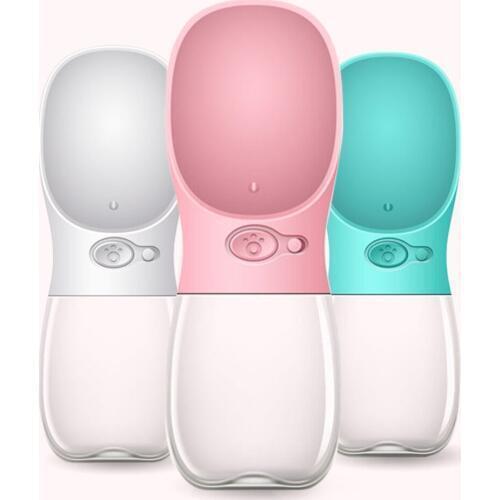 Pet Drinking Bottle Dog Cat Health Feeding 550ML Water Feeders Pet Portable Bottle Outdoor Pet Dispenser Feeder Pet Product