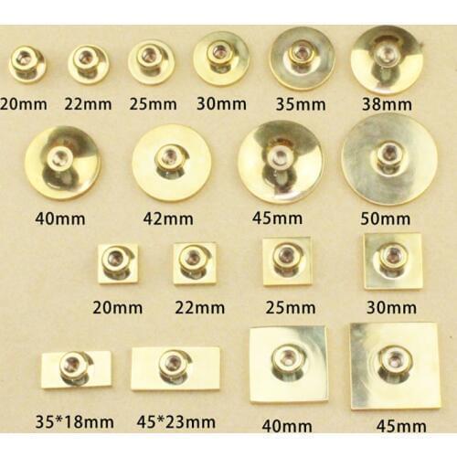 Blank Wax Sealing Stamp not engraved Brass Sealing Wax Stamps Head Retro Rosewood Handle Wax Seal Copper Head for Scrapbooking