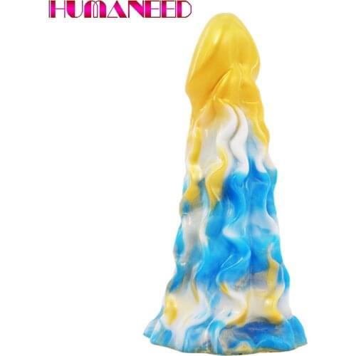 Colorful Huge Thick Butt Plugs Anus Dilator Erotic Sex Toys For Men Women Expand Anal Plug Vaginal Ball Female Prostate Massager