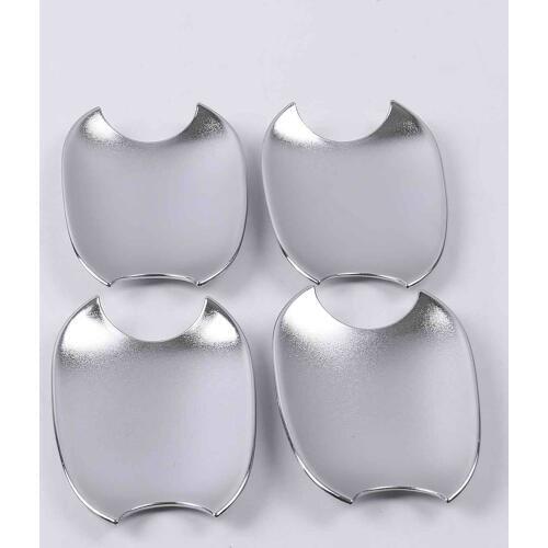 For Hyundai Tucson 2019 2020 Chrome Side Door Bowl Cup Protection Decoration Cover Trim Accessories