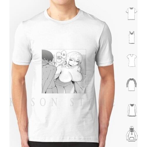 Super Sexy And Pretty Big Tits Anime Girls T Shirt Print For Men Cotton New Cool Tee Anime Manga Hentai Lewd Boobs Ass Tits