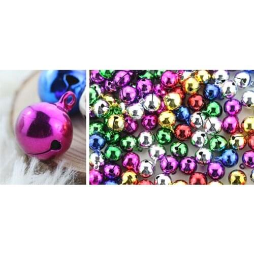 Mix 20 PCS/lots of diy small lovely bronze new income 8 mm Children dance the bell / Pet bell 011003001