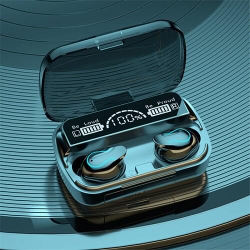 TWS Bluetooth 5.1 Wireless Stereo Earphones Earbuds In-Ear Noise Reduction Waterproof Headphone Headset With Charging Box