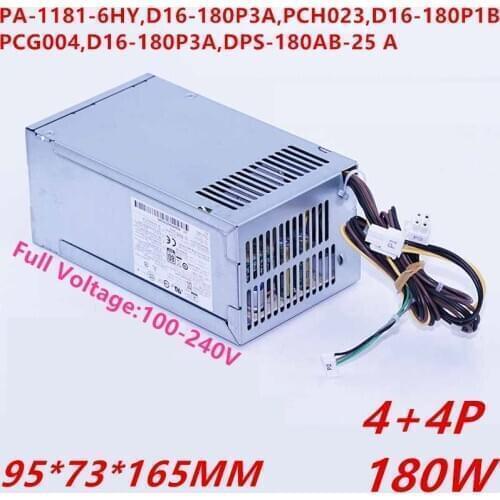New PSU For HP 280 390 G3 G4 86 89 4Pin 180W Power Supply PA-1181-6HY D16-180P3A PCH023 D16-180P1B PCG004 PCG003 DPS-180AB-25 A