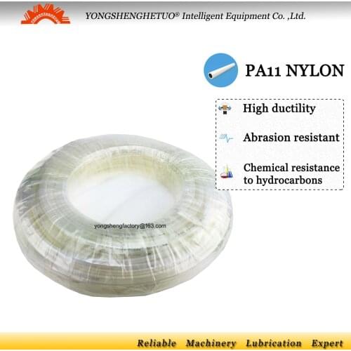 PA Nylon Oil Tube PA11 tubing Polyamide hose 8mm outer dia 100 meter long