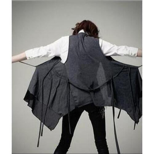 Hot Summer Korean Version New Mens Fashion Tide Vest Thin Coat Hairstylist Nightclub Clothing Singer Stage Costumes Waistcoat