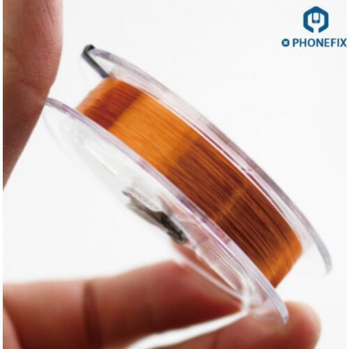 Mechanic Tools Solder Wire 0.02mm BGA Repair Jumper Wire for Mobile Phone Logic Board PCB Fingerprint Soldering Repair
