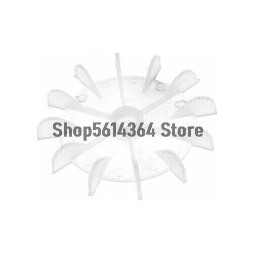 Clear Plastic 11mm Inner Diameter 12 Vanes Impeller Motor Fan Vane