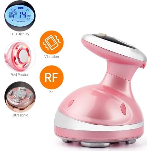 RF Slimming Massager Vibration Cavitation Ultrasonic Fat Burning Weight Loss Device High Frequency Anti Cellulite Keep Health