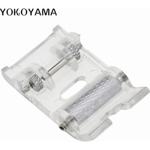 YOKOYAMA Sewing Parts Mini Low Shank Roller Sewing Machine Presser Foot Leather Household Manual DIY Sewing Machine Tool