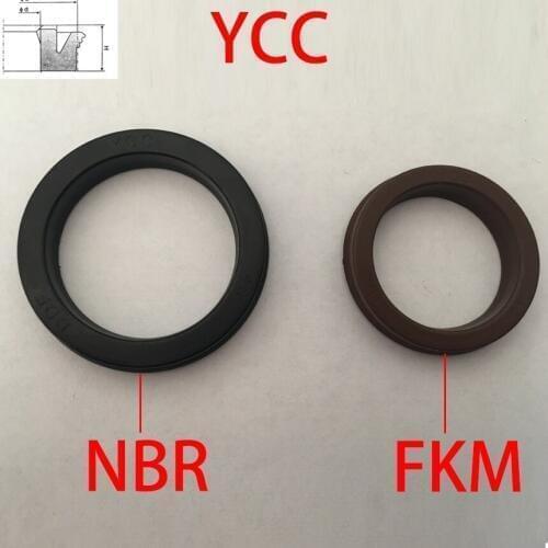 YCC 150*135*9.5 150x135x9.5 GP Y-QGP Y Black NBR Brown Fluorine FKM Rubber Pneumatic Cylinder Piston Rod O Ring Gasket Oil Seal