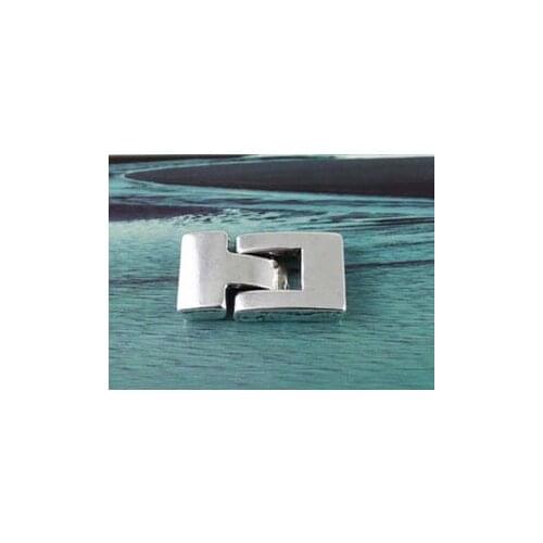 10PAIRS Tibetan silver Hook Clasp for 14x3mm Leather cord #F9804