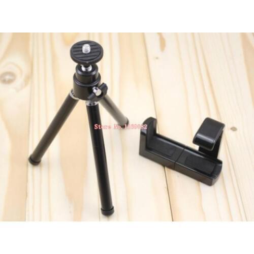 2 in 1 Universal Tripod Stand Holder For Camera Mobile Phone Cellphone ,portable tripod mount