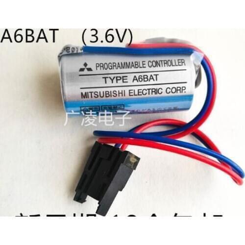 20PCS Original NEW ER17330V 3.6V PLC Battery Batteries Servo A6BAT PLC Battery Free Shipping